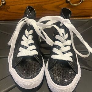 Revolution Dancewear Black Sequence High Top
